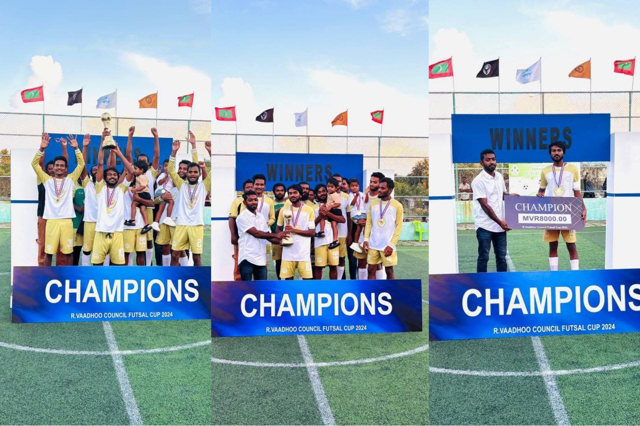 ފަހަތުން އަރައި ފްލައިން ޑަޗްމެން އެ ހޯދީ ވާދޫގެ ފުޓްސަލް ރަސްކަން!