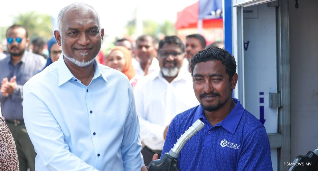 މަސްވެރިންނަށް އަގުހެޔޮކޮށް ތެޔޮ ފޯރުކޮށްދޭން ސަރުކާރުން ޤާއިމްކުރި ފުރަތަމަ ފިއުލް ޝެޑް ދުވާފަރުގައި!