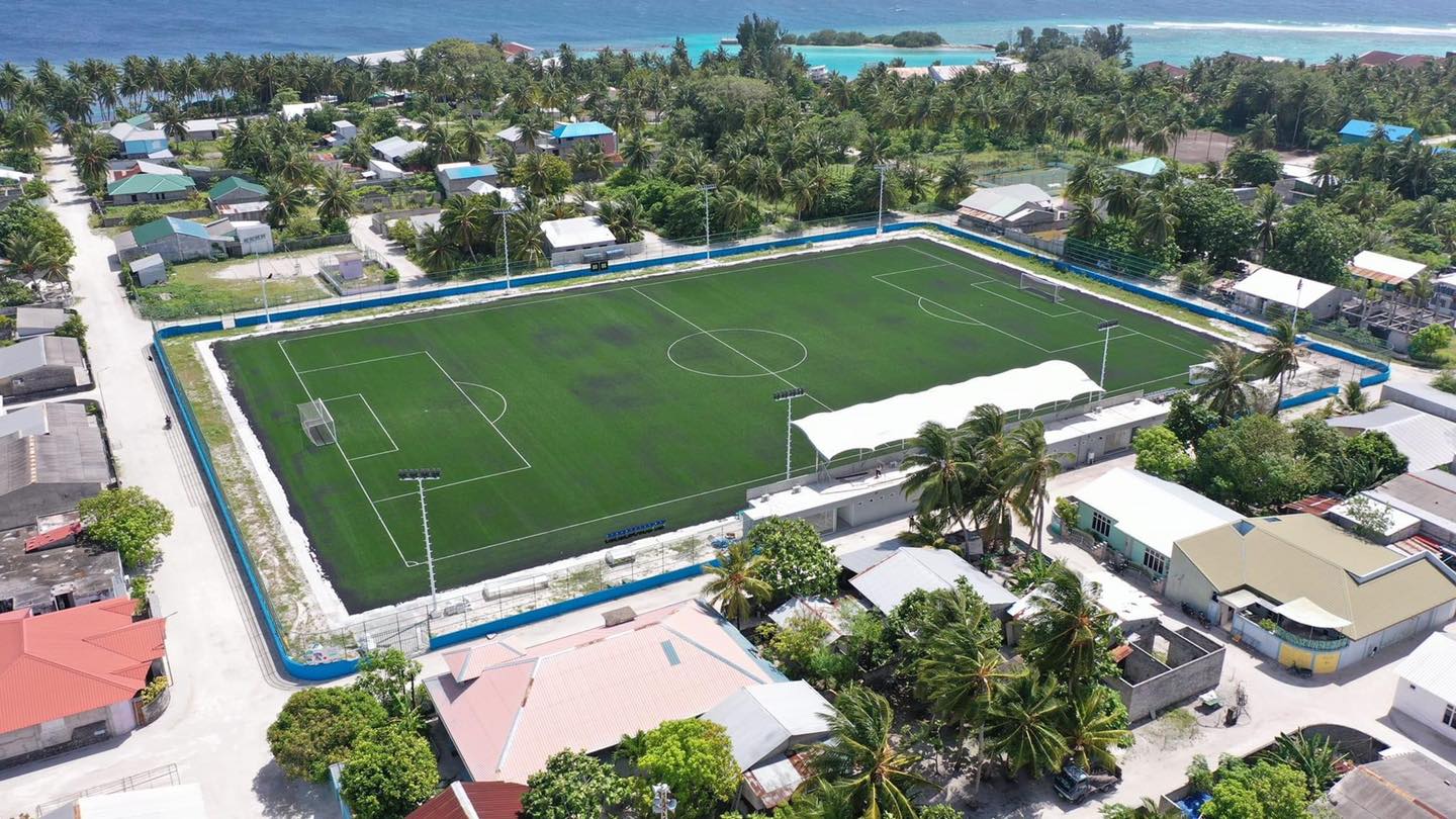 އަލިފުށީ ރަސްމީ ފުޓުބޯޅަ ދަނޑުގެ މަރާމާތުގެ މަސައްކަތް ކޮށްދޭނެ ފަރާތެއް ހޯދަނީ